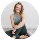 Foto de la profesora de Yoga Valentina García