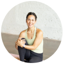 Foto de la profesora de Yoga Valentina García